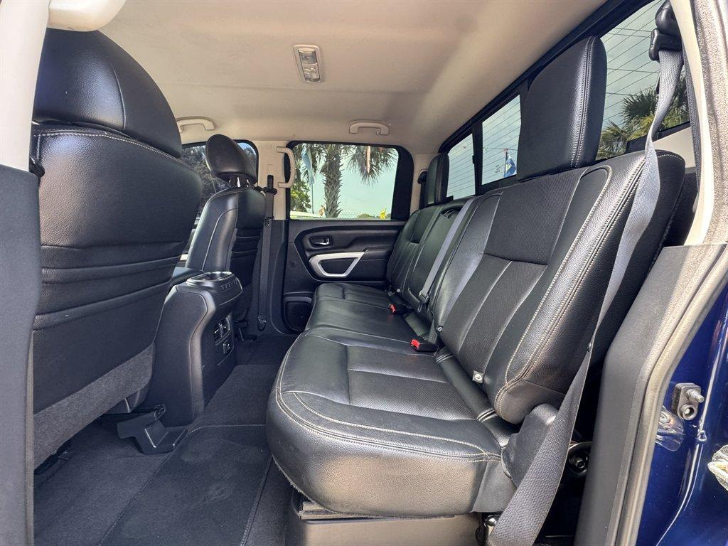 2016 Blue /Black Nissan Titan XD (1N6BA1F23GN) with an 5.0l V8 DI Dohc Tdsl 5.0l engine, Automatic transmission, located at 745 East Steele Rd., West Columbia, SC, 29170, (803) 755-9148, 33.927212, -81.148483- Photo#21