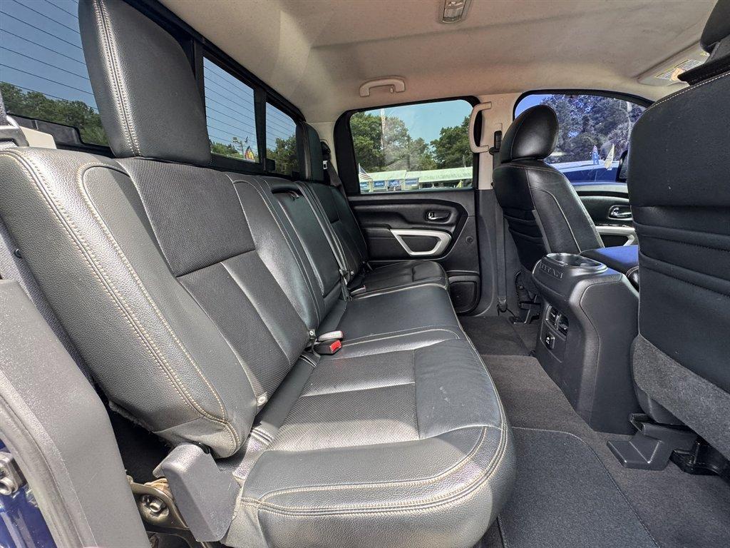 2016 Blue /Black Nissan Titan XD (1N6BA1F23GN) with an 5.0l V8 DI Dohc Tdsl 5.0l engine, Automatic transmission, located at 745 East Steele Rd., West Columbia, SC, 29170, (803) 755-9148, 33.927212, -81.148483- Photo#23
