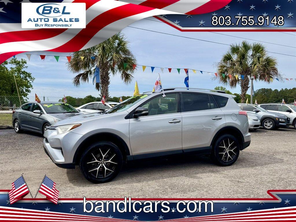 2018 Silver /Black Toyota RAV4 (JTMJFREV8JJ) with an 2.5l I-4 DI Dohc 2.5l engine, Automatic transmission, located at 745 East Steele Rd., West Columbia, SC, 29170, (803) 755-9148, 33.927212, -81.148483 - Photo#0