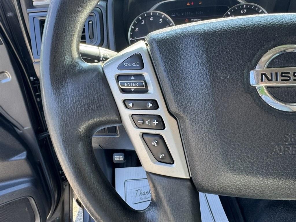 2021 Grey /Ivory Nissan Titan (1N6AA1CE2MN) with an 5.6l V8 DI Dohc 5.6l engine, Automatic transmission, located at 745 East Steele Rd., West Columbia, SC, 29170, (803) 755-9148, 33.927212, -81.148483- Photo#8