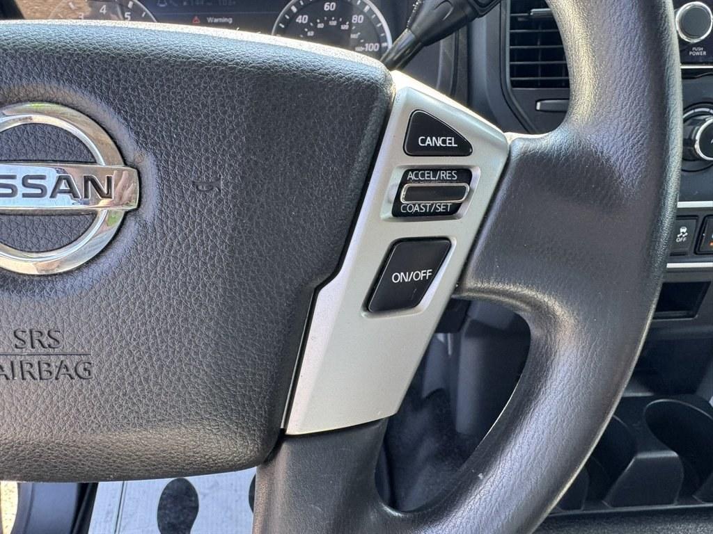 2021 Grey /Ivory Nissan Titan (1N6AA1CE2MN) with an 5.6l V8 DI Dohc 5.6l engine, Automatic transmission, located at 745 East Steele Rd., West Columbia, SC, 29170, (803) 755-9148, 33.927212, -81.148483- Photo#9