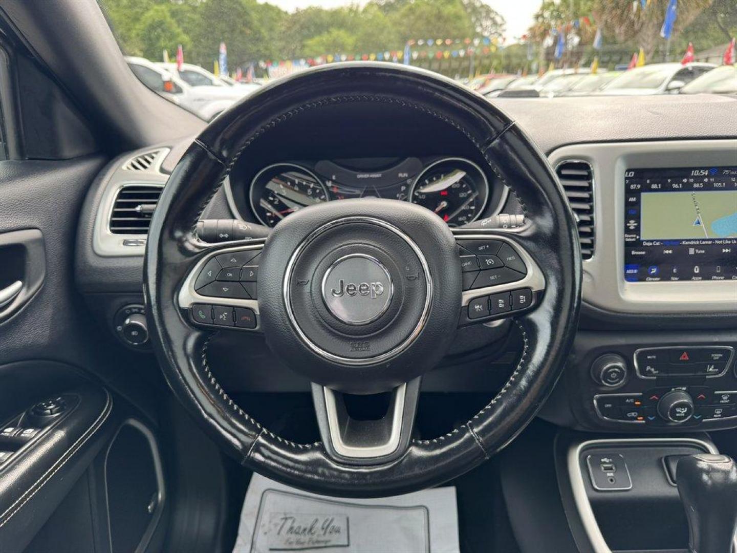 2021 Grey /Black Jeep Compass (3C4NJCEB0MT) with an 2.4l I-4 MPI Sohc 2.4l engine, Automatic transmission, located at 745 East Steele Rd., West Columbia, SC, 29170, (803) 755-9148, 33.927212, -81.148483 - Photo#7