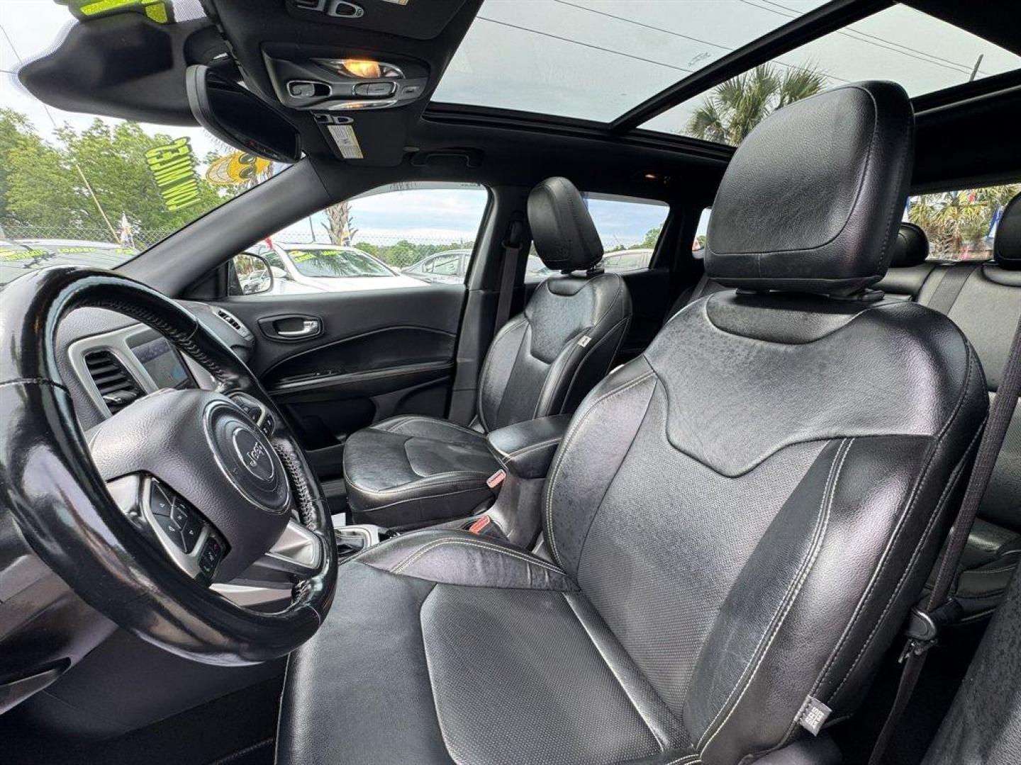2021 Grey /Black Jeep Compass (3C4NJCEB0MT) with an 2.4l I-4 MPI Sohc 2.4l engine, Automatic transmission, located at 745 East Steele Rd., West Columbia, SC, 29170, (803) 755-9148, 33.927212, -81.148483 - Photo#21