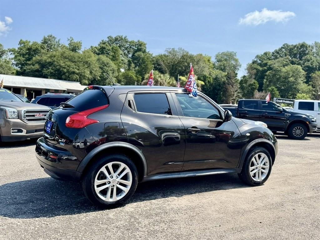 2012 Black /Black Nissan Juke (JN8AF5MR2CT) with an 1.6l I-4 DI Dohc T/C 1.6l engine, Automatic transmission, located at 745 East Steele Rd., West Columbia, SC, 29170, (803) 755-9148, 33.927212, -81.148483- Photo#3