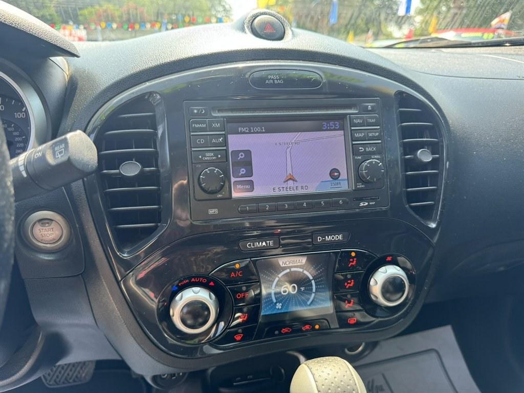 2012 Black /Black Nissan Juke (JN8AF5MR2CT) with an 1.6l I-4 DI Dohc T/C 1.6l engine, Automatic transmission, located at 745 East Steele Rd., West Columbia, SC, 29170, (803) 755-9148, 33.927212, -81.148483- Photo#12