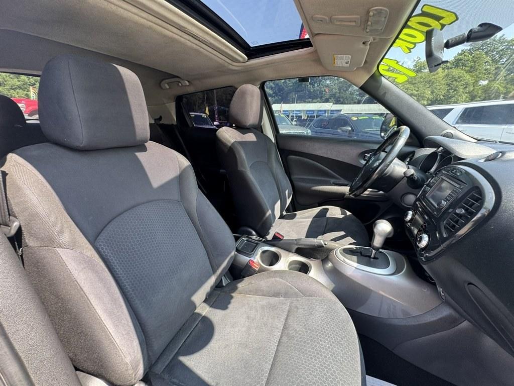 2012 Black /Black Nissan Juke (JN8AF5MR2CT) with an 1.6l I-4 DI Dohc T/C 1.6l engine, Automatic transmission, located at 745 East Steele Rd., West Columbia, SC, 29170, (803) 755-9148, 33.927212, -81.148483- Photo#26