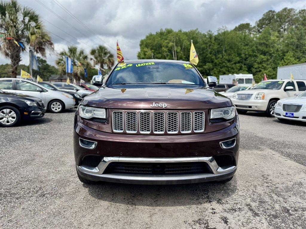2014 Brown /Brown Jeep Grand Cherokee (1C4RJFJT4EC) with an 5.7l V8 MPI Hemi 5.7l engine, Automatic transmission, located at 745 East Steele Rd., West Columbia, SC, 29170, (803) 755-9148, 33.927212, -81.148483 - Photo#1