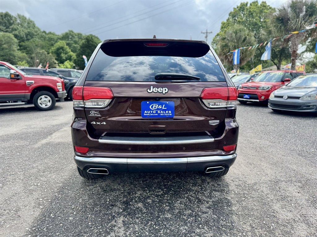 2014 Brown /Brown Jeep Grand Cherokee (1C4RJFJT4EC) with an 5.7l V8 MPI Hemi 5.7l engine, Automatic transmission, located at 745 East Steele Rd., West Columbia, SC, 29170, (803) 755-9148, 33.927212, -81.148483 - Photo#4