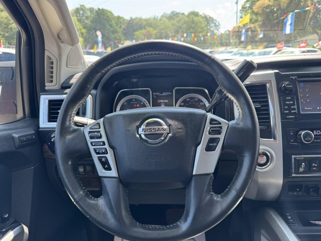 2016 Red /Black Nissan Titan XD (1N6BA1F24GN) with an 5.0l V8 DI Dohc Tdsl 5.0l engine, Automatic transmission, located at 745 East Steele Rd., West Columbia, SC, 29170, (803) 755-9148, 33.927212, -81.148483- Photo#7