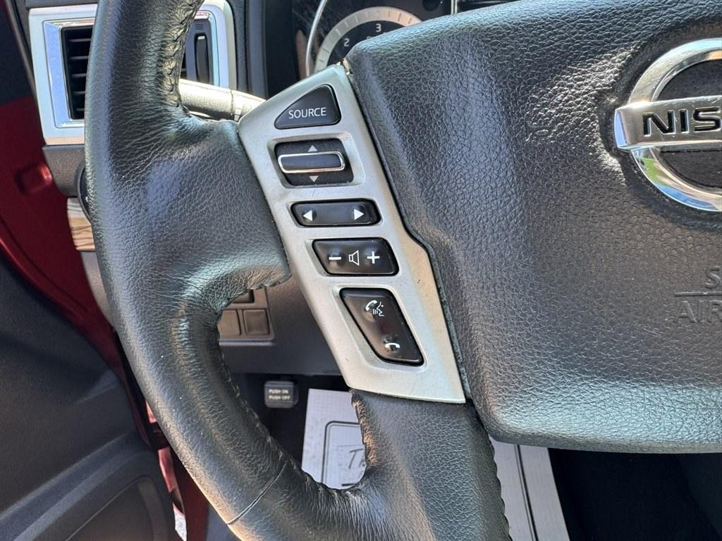 2016 Red /Black Nissan Titan XD (1N6BA1F24GN) with an 5.0l V8 DI Dohc Tdsl 5.0l engine, Automatic transmission, located at 745 East Steele Rd., West Columbia, SC, 29170, (803) 755-9148, 33.927212, -81.148483- Photo#8