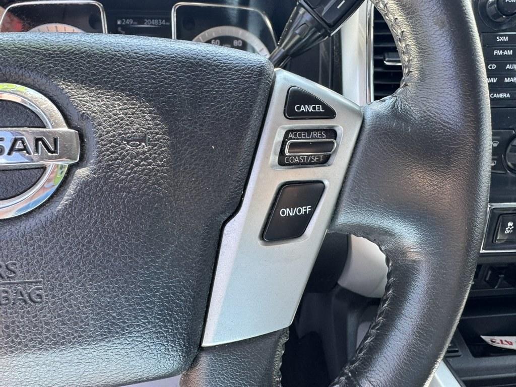 2016 Red /Black Nissan Titan XD (1N6BA1F24GN) with an 5.0l V8 DI Dohc Tdsl 5.0l engine, Automatic transmission, located at 745 East Steele Rd., West Columbia, SC, 29170, (803) 755-9148, 33.927212, -81.148483- Photo#9