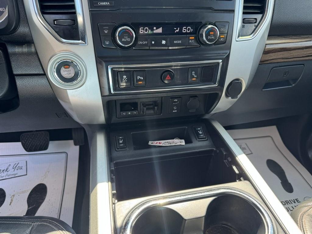 2016 Red /Black Nissan Titan XD (1N6BA1F24GN) with an 5.0l V8 DI Dohc Tdsl 5.0l engine, Automatic transmission, located at 745 East Steele Rd., West Columbia, SC, 29170, (803) 755-9148, 33.927212, -81.148483- Photo#15