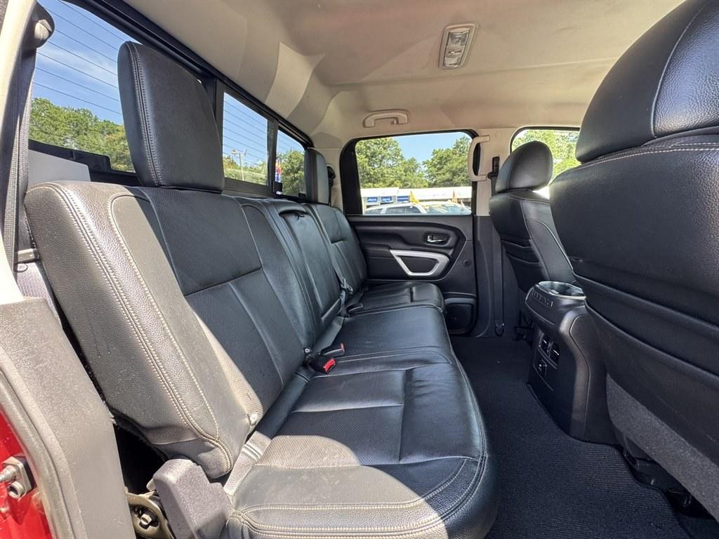 2016 Red /Black Nissan Titan XD (1N6BA1F24GN) with an 5.0l V8 DI Dohc Tdsl 5.0l engine, Automatic transmission, located at 745 East Steele Rd., West Columbia, SC, 29170, (803) 755-9148, 33.927212, -81.148483- Photo#26