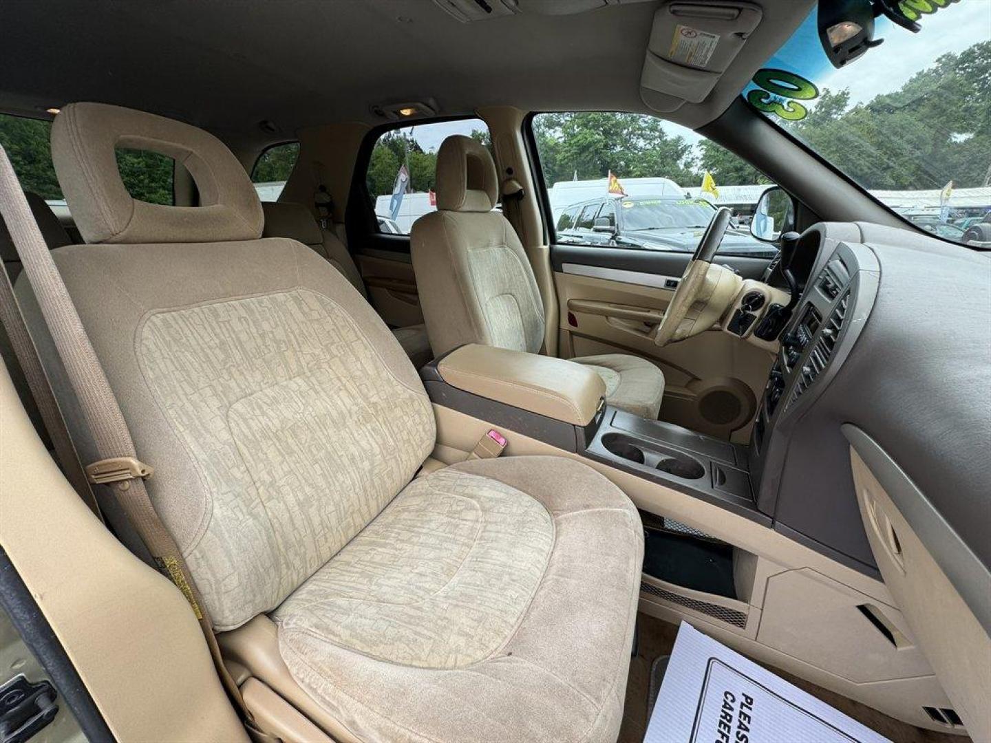 2003 Gold /Taupe Buick Rendezvous (3G5DA03E83S) with an 3.4l V6 MFI 3.4l engine, Automatic transmission, located at 745 East Steele Rd., West Columbia, SC, 29170, (803) 755-9148, 33.927212, -81.148483- Photo#21