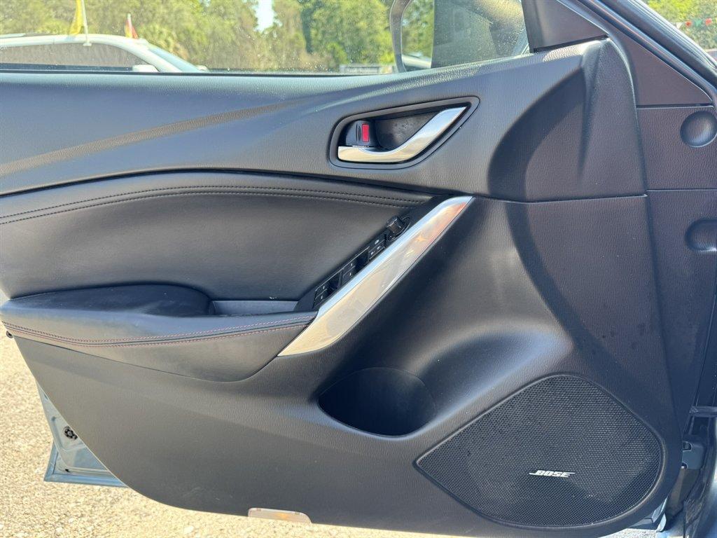 2015 Blue /Black Mazda Mazda6 (JM1GJ1W63F1) with an 2.5l I-4 DI Dohc 2.5l engine, Automatic transmission, located at 745 East Steele Rd., West Columbia, SC, 29170, (803) 755-9148, 33.927212, -81.148483 - Photo#21