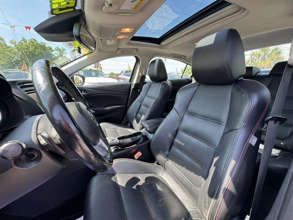 2015 Blue /Black Mazda Mazda6 (JM1GJ1W63F1) with an 2.5l I-4 DI Dohc 2.5l engine, Automatic transmission, located at 745 East Steele Rd., West Columbia, SC, 29170, (803) 755-9148, 33.927212, -81.148483 - Photo#23