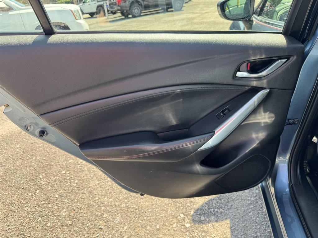 2015 Blue /Black Mazda Mazda6 (JM1GJ1W63F1) with an 2.5l I-4 DI Dohc 2.5l engine, Automatic transmission, located at 745 East Steele Rd., West Columbia, SC, 29170, (803) 755-9148, 33.927212, -81.148483 - Photo#25