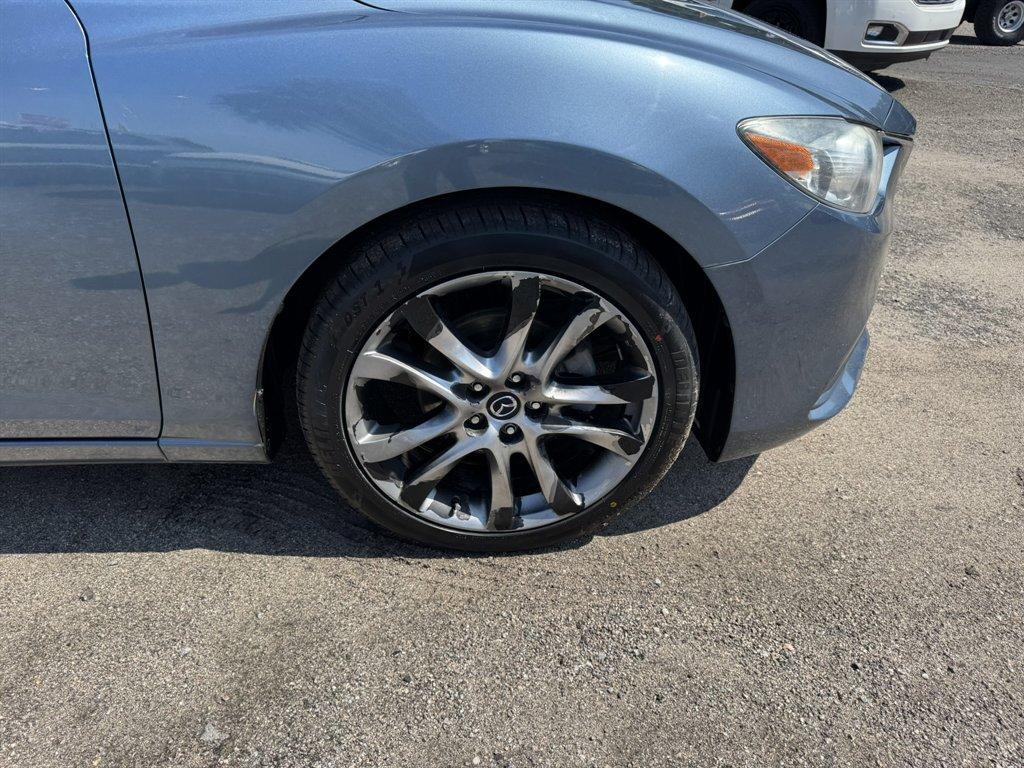 2015 Blue /Black Mazda Mazda6 (JM1GJ1W63F1) with an 2.5l I-4 DI Dohc 2.5l engine, Automatic transmission, located at 745 East Steele Rd., West Columbia, SC, 29170, (803) 755-9148, 33.927212, -81.148483 - Photo#32