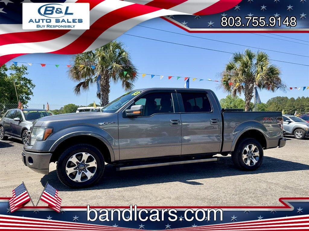 2013 Grey /Black Ford F150 (1FTFW1CF5DK) with an 5.0l V8 Smpi Dohc Flex 5. engine, Automatic transmission, located at 745 East Steele Rd., West Columbia, SC, 29170, (803) 755-9148, 33.927212, -81.148483 - Photo#0