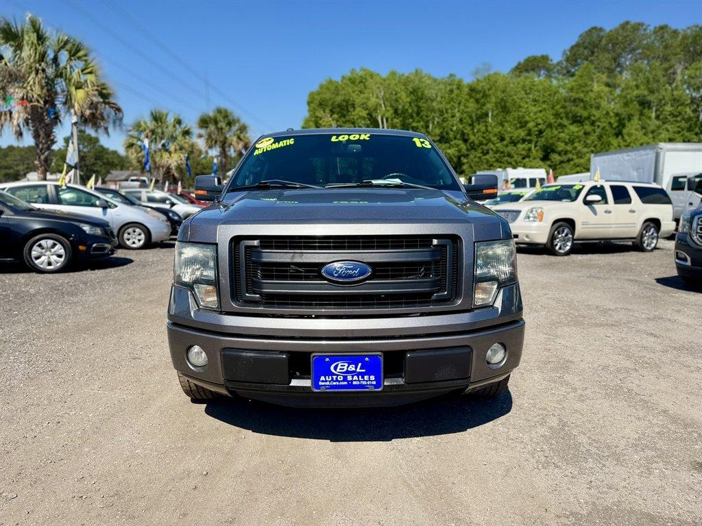 2013 Grey /Black Ford F150 (1FTFW1CF5DK) with an 5.0l V8 Smpi Dohc Flex 5. engine, Automatic transmission, located at 745 East Steele Rd., West Columbia, SC, 29170, (803) 755-9148, 33.927212, -81.148483 - Photo#1
