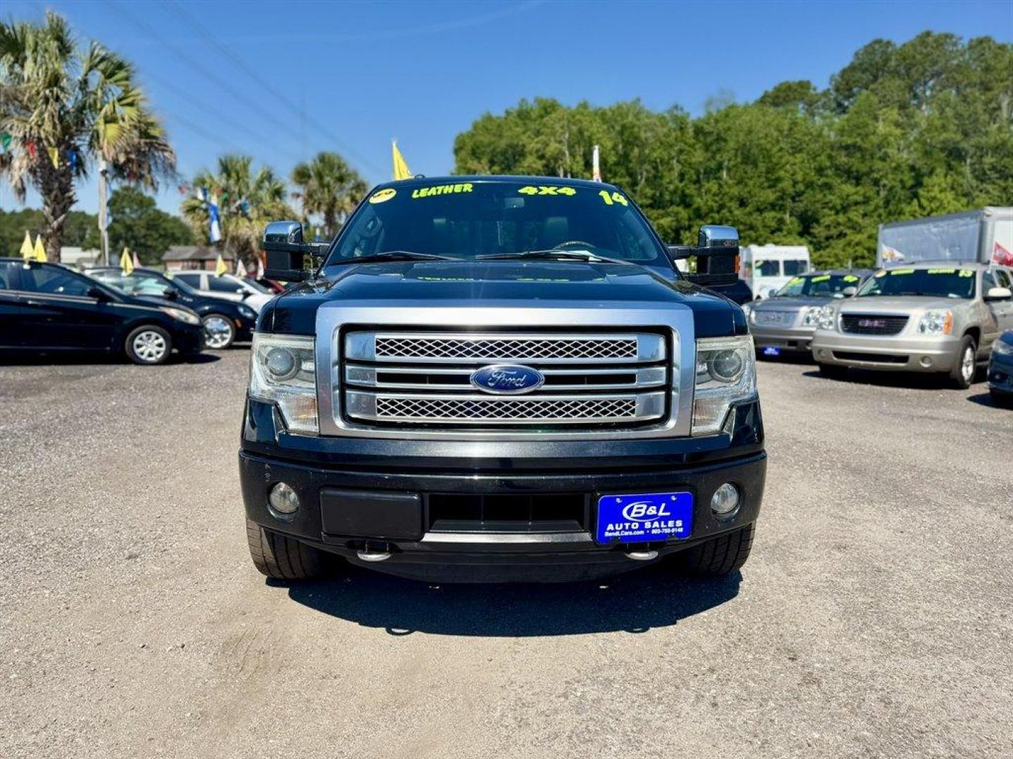 2014 Black /Black Ford F150 (1FTFW1ET6EF) with an 3.5l V6 DI T/C Ecoboost 3 engine, Automatic transmission, located at 745 East Steele Rd., West Columbia, SC, 29170, (803) 755-9148, 33.927212, -81.148483 - Photo#1