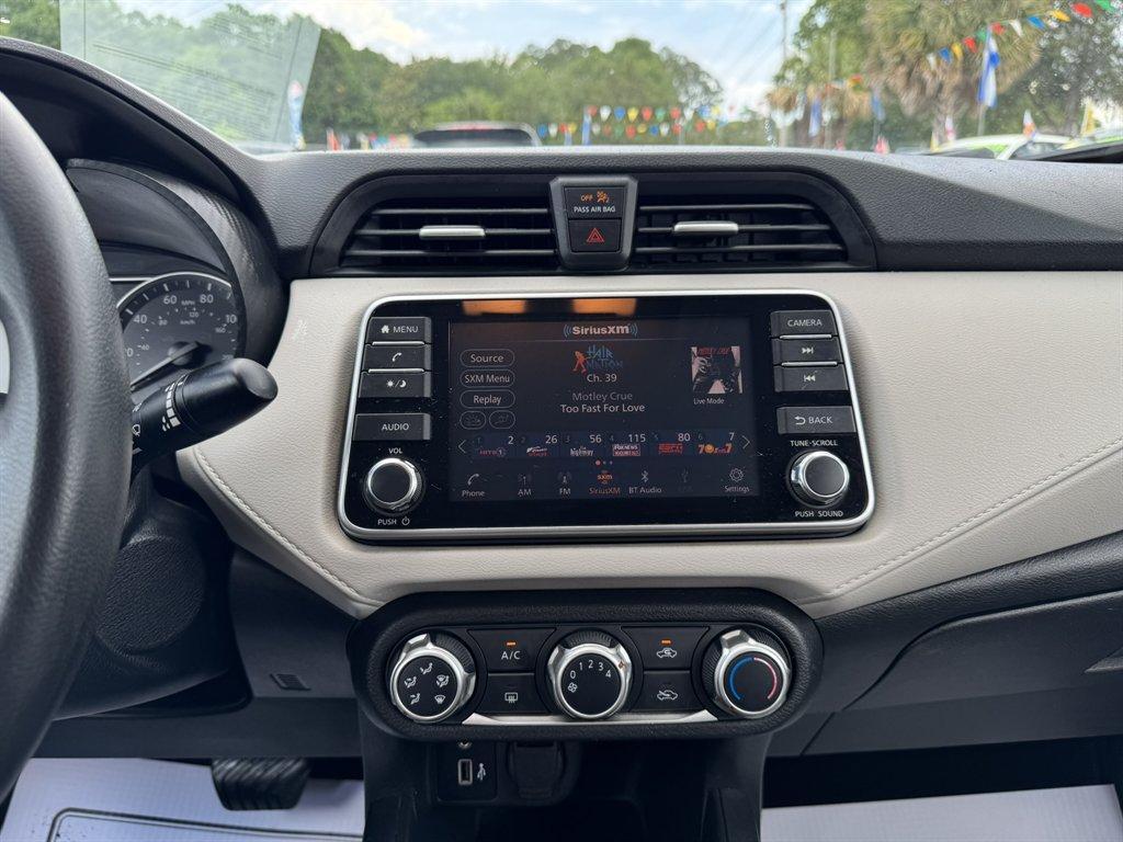 2021 Black /Black Nissan Versa (3N1CN8EV0ML) with an 1.6l I-4 Smpi Dohc Cvtcs engine, Automatic transmission, located at 745 East Steele Rd., West Columbia, SC, 29170, (803) 755-9148, 33.927212, -81.148483 - Photo#12