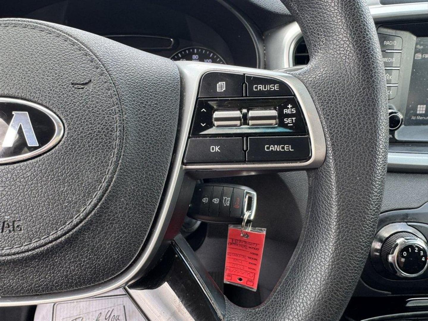 2020 Purple /Black Kia Sorento (5XYPG4A32LG) with an 2.4l I-4 DI Dohc 2.4l engine, Automatic transmission, located at 745 East Steele Rd., West Columbia, SC, 29170, (803) 755-9148, 33.927212, -81.148483- Photo#9