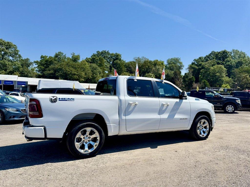 2019 White /Grey Ram 1500 (1C6RREFT7KN) with an 5.7l V8 Smpi Hemi 5.7l engine, Automatic transmission, located at 745 East Steele Rd., West Columbia, SC, 29170, (803) 755-9148, 33.927212, -81.148483 - Photo#3