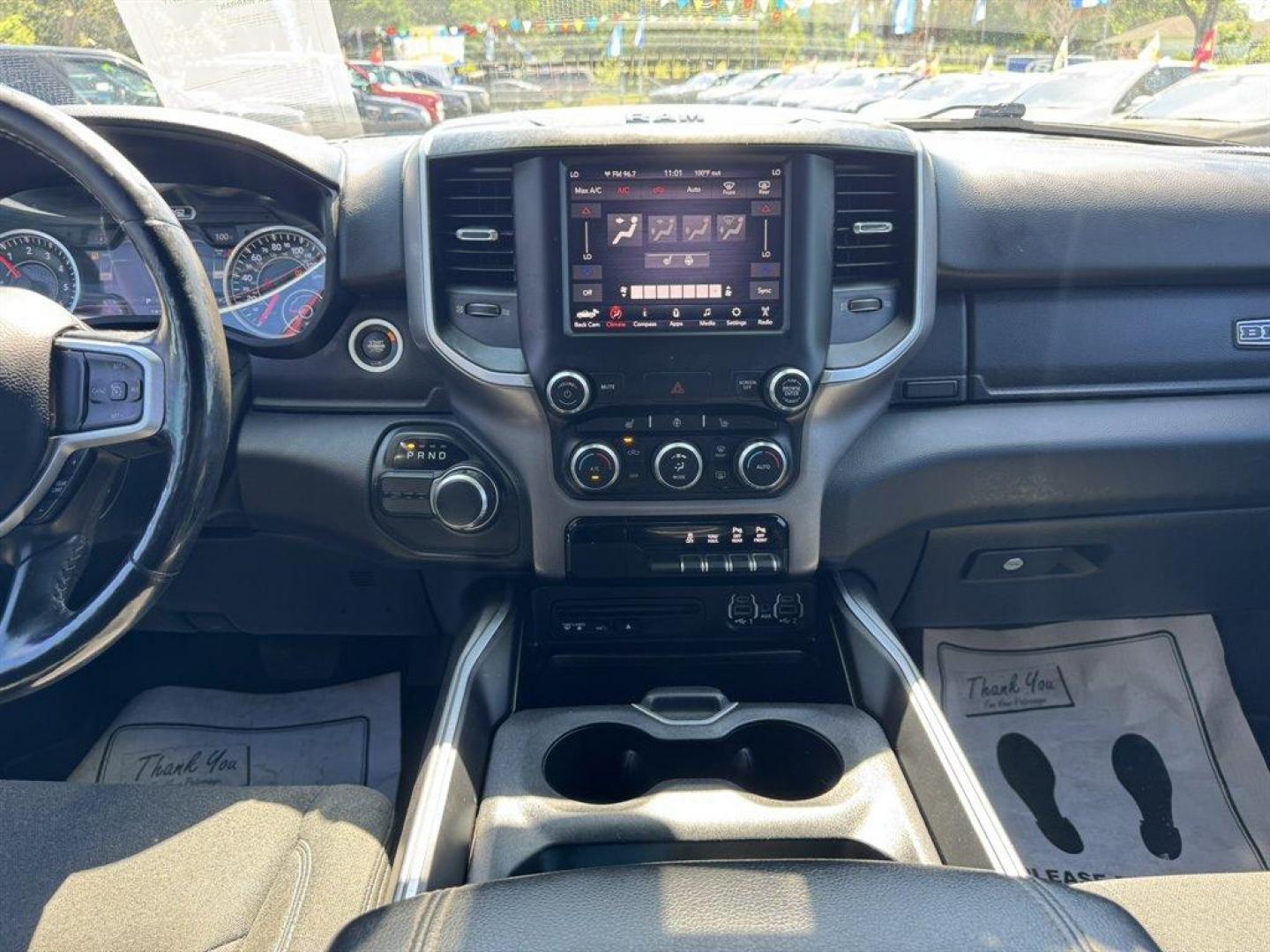 2019 White /Grey Ram 1500 (1C6RREFT7KN) with an 5.7l V8 Smpi Hemi 5.7l engine, Automatic transmission, located at 745 East Steele Rd., West Columbia, SC, 29170, (803) 755-9148, 33.927212, -81.148483- Photo#11