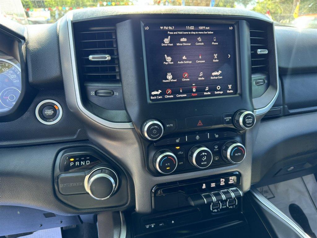 2019 White /Grey Ram 1500 (1C6RREFT7KN) with an 5.7l V8 Smpi Hemi 5.7l engine, Automatic transmission, located at 745 East Steele Rd., West Columbia, SC, 29170, (803) 755-9148, 33.927212, -81.148483 - Photo#12