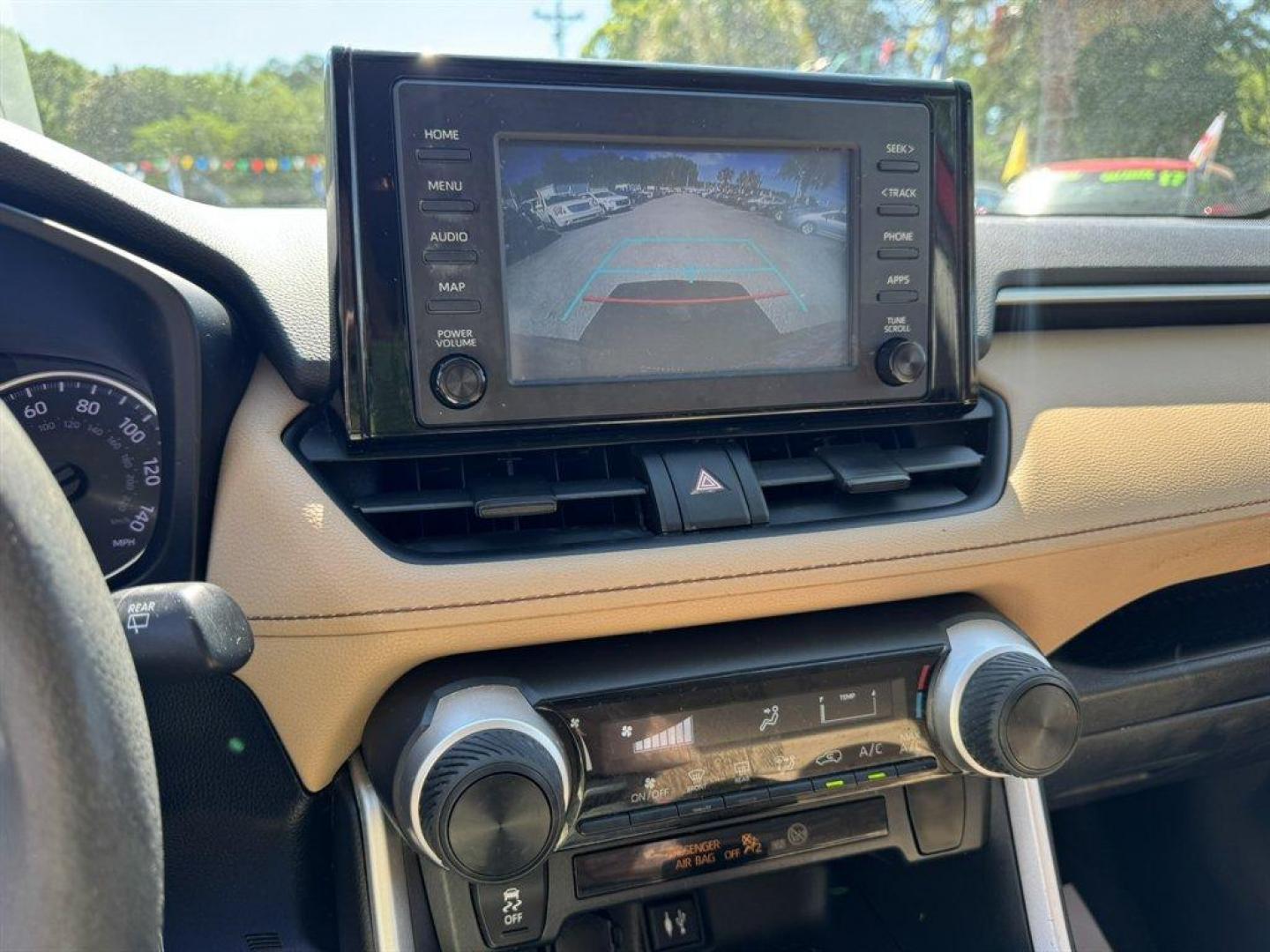 2019 Burgundy /Taupe Toyota RAV4 (2T3H1RFVXKW) with an 2.5l I-4 DI Dohc 2.5l engine, Automatic transmission, located at 745 East Steele Rd., West Columbia, SC, 29170, (803) 755-9148, 33.927212, -81.148483 - Photo#14