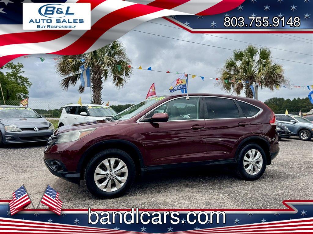 2014 Red /Grey Honda CR-V (5J6RM4H52EL) with an 2.4l I-4 MPI Dohc 2.4l engine, Automatic transmission, located at 745 East Steele Rd., West Columbia, SC, 29170, (803) 755-9148, 33.927212, -81.148483 - Photo#0