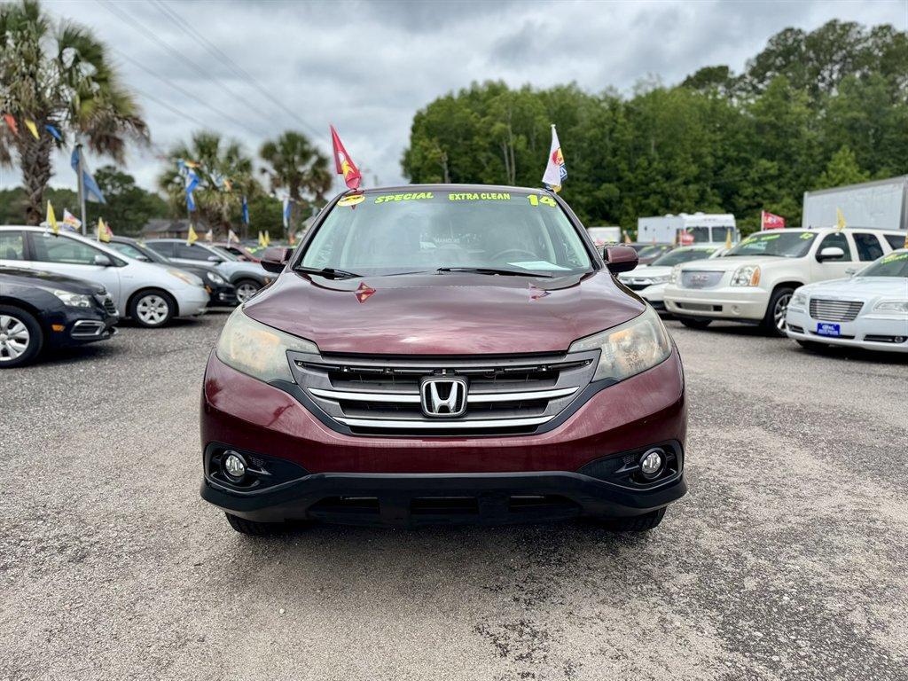 2014 Red /Grey Honda CR-V (5J6RM4H52EL) with an 2.4l I-4 MPI Dohc 2.4l engine, Automatic transmission, located at 745 East Steele Rd., West Columbia, SC, 29170, (803) 755-9148, 33.927212, -81.148483 - Photo#1