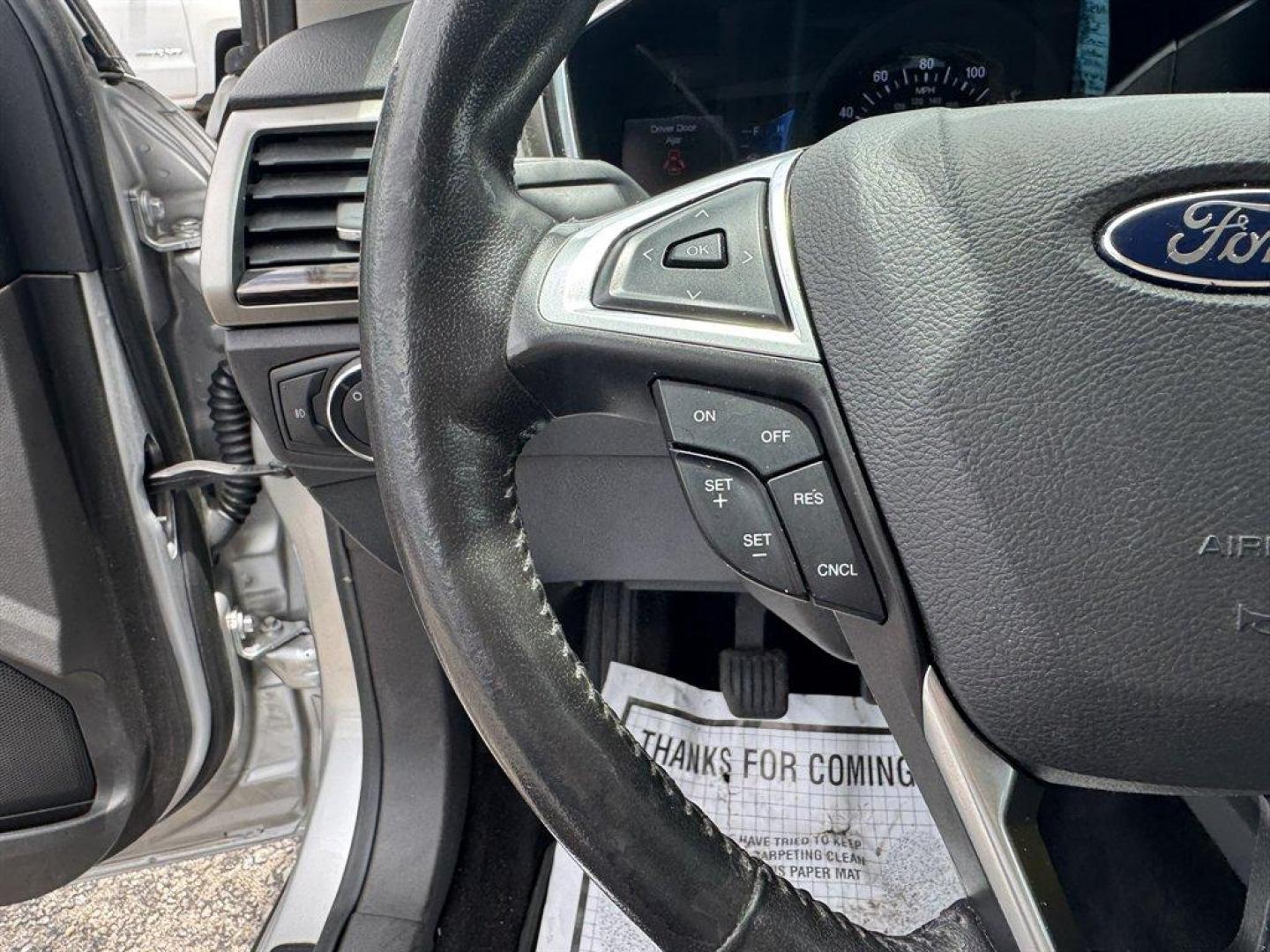 2014 Silver /Black Ford Fusion (3FA6P0HR8ER) with an 1.6l I-4 DI Dohc TC Ecobt engine, Manual transmission, located at 745 East Steele Rd., West Columbia, SC, 29170, (803) 755-9148, 33.927212, -81.148483- Photo#8