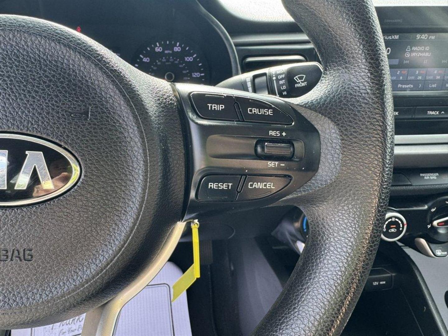 2018 White /Black Kia Rio (3KPA24AB7JE) with an 1.6l I-4 DI Dohc Cvvt 1.6 engine, located at 745 East Steele Rd., West Columbia, SC, 29170, (803) 755-9148, 33.927212, -81.148483 - Photo#9
