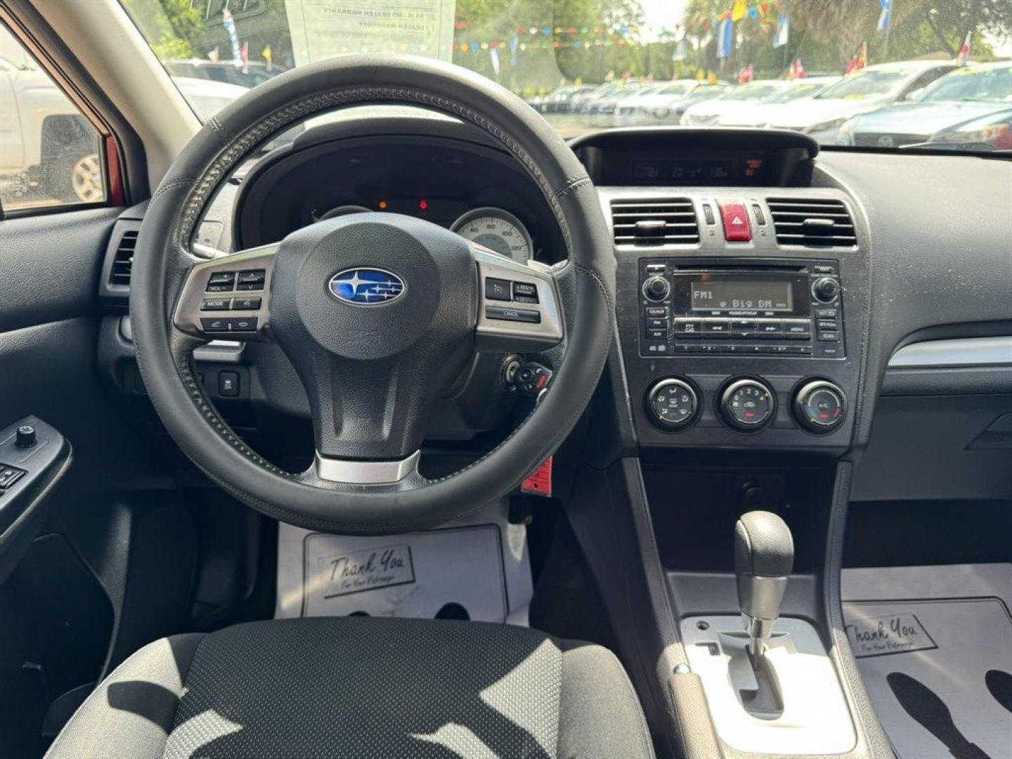 2014 Red /Black Subaru Impreza (JF1GPAD65E8) with an 2.0l H-4 Smpi Dohc 2.0l engine, Automatic transmission, located at 745 East Steele Rd., West Columbia, SC, 29170, (803) 755-9148, 33.927212, -81.148483 - Photo#6