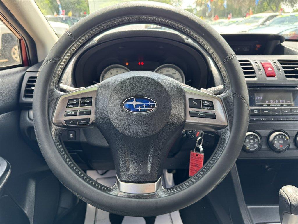 2014 Red /Black Subaru Impreza (JF1GPAD65E8) with an 2.0l H-4 Smpi Dohc 2.0l engine, Automatic transmission, located at 745 East Steele Rd., West Columbia, SC, 29170, (803) 755-9148, 33.927212, -81.148483 - Photo#7