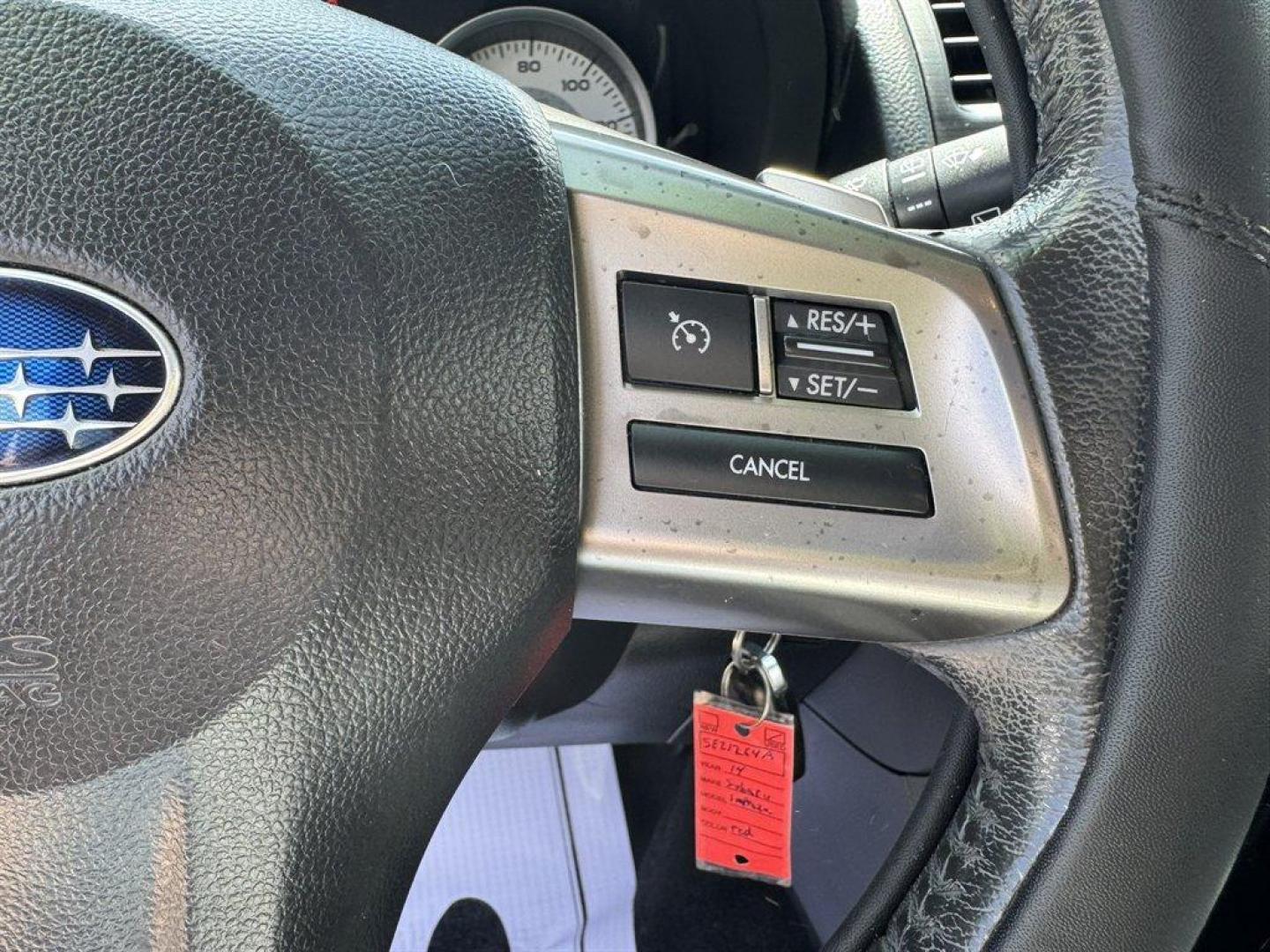 2014 Red /Black Subaru Impreza (JF1GPAD65E8) with an 2.0l H-4 Smpi Dohc 2.0l engine, Automatic transmission, located at 745 East Steele Rd., West Columbia, SC, 29170, (803) 755-9148, 33.927212, -81.148483 - Photo#9