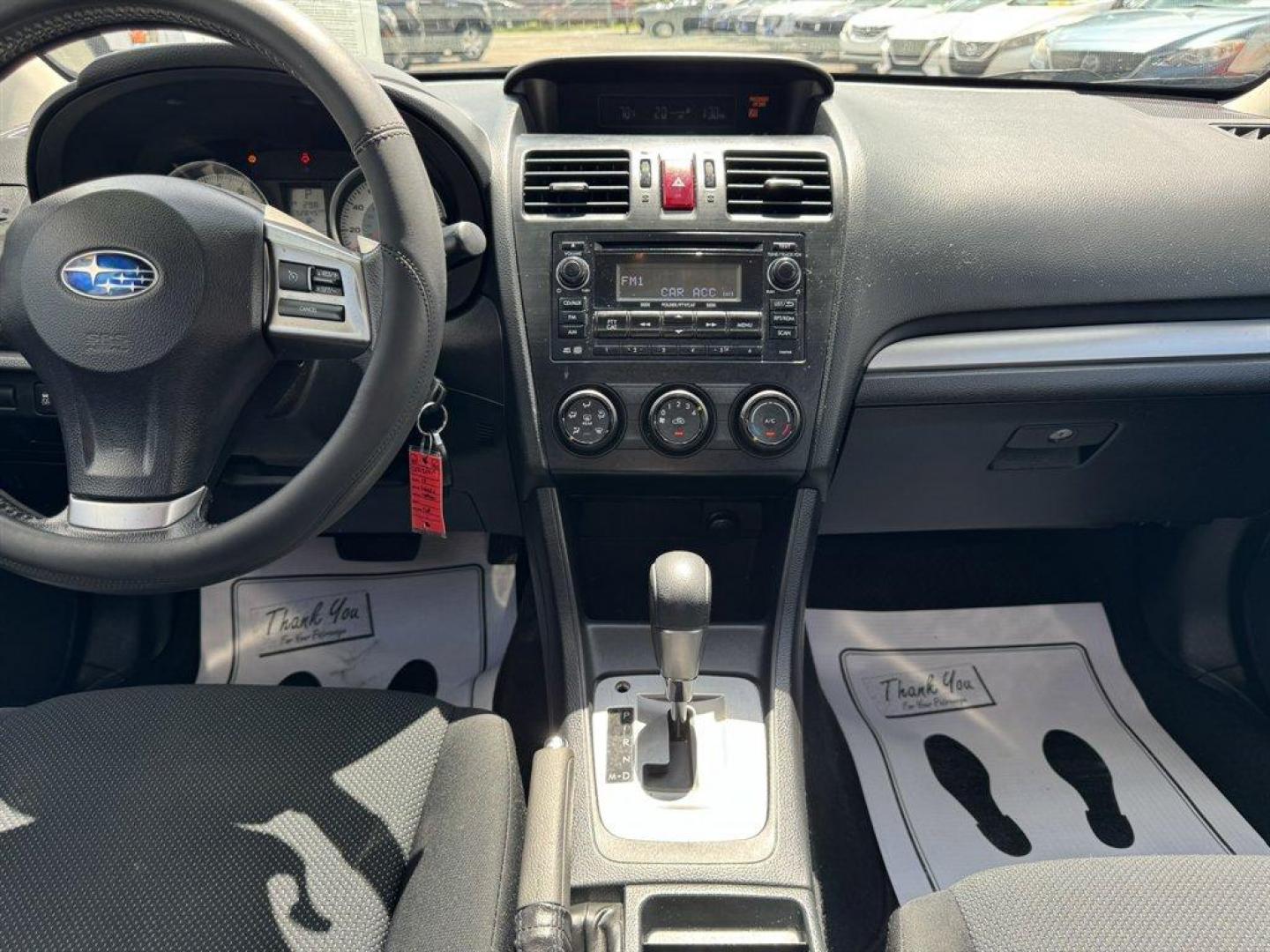 2014 Red /Black Subaru Impreza (JF1GPAD65E8) with an 2.0l H-4 Smpi Dohc 2.0l engine, Automatic transmission, located at 745 East Steele Rd., West Columbia, SC, 29170, (803) 755-9148, 33.927212, -81.148483 - Photo#11
