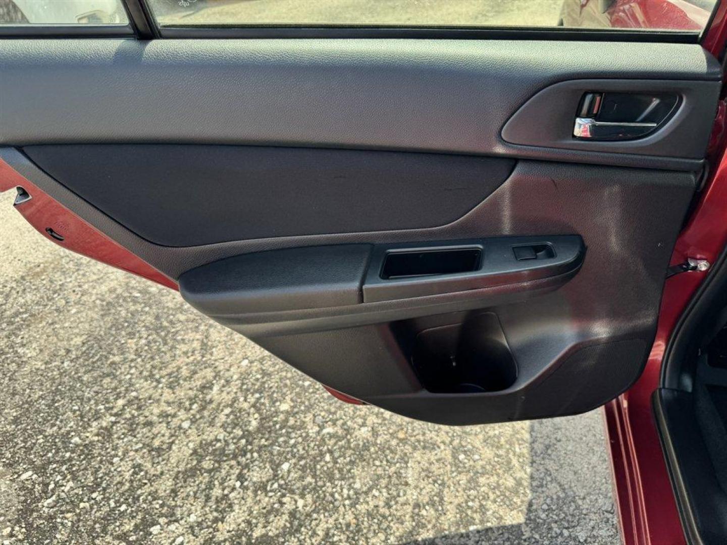 2014 Red /Black Subaru Impreza (JF1GPAD65E8) with an 2.0l H-4 Smpi Dohc 2.0l engine, Automatic transmission, located at 745 East Steele Rd., West Columbia, SC, 29170, (803) 755-9148, 33.927212, -81.148483 - Photo#20