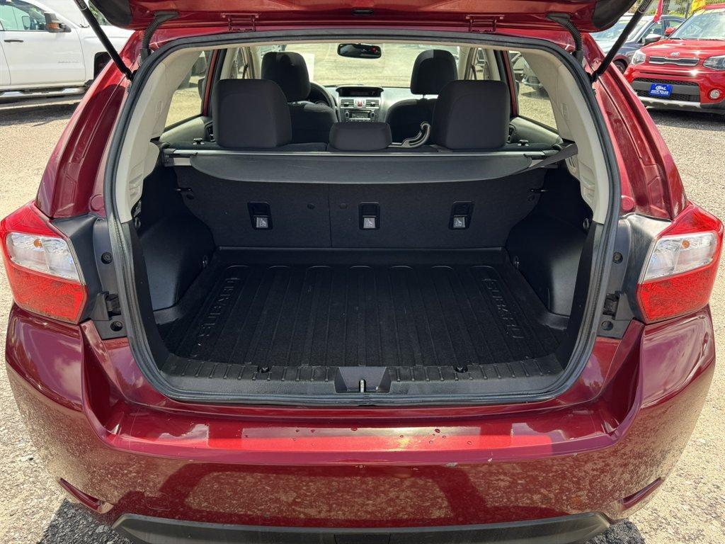 2014 Red /Black Subaru Impreza (JF1GPAD65E8) with an 2.0l H-4 Smpi Dohc 2.0l engine, Automatic transmission, located at 745 East Steele Rd., West Columbia, SC, 29170, (803) 755-9148, 33.927212, -81.148483 - Photo#26