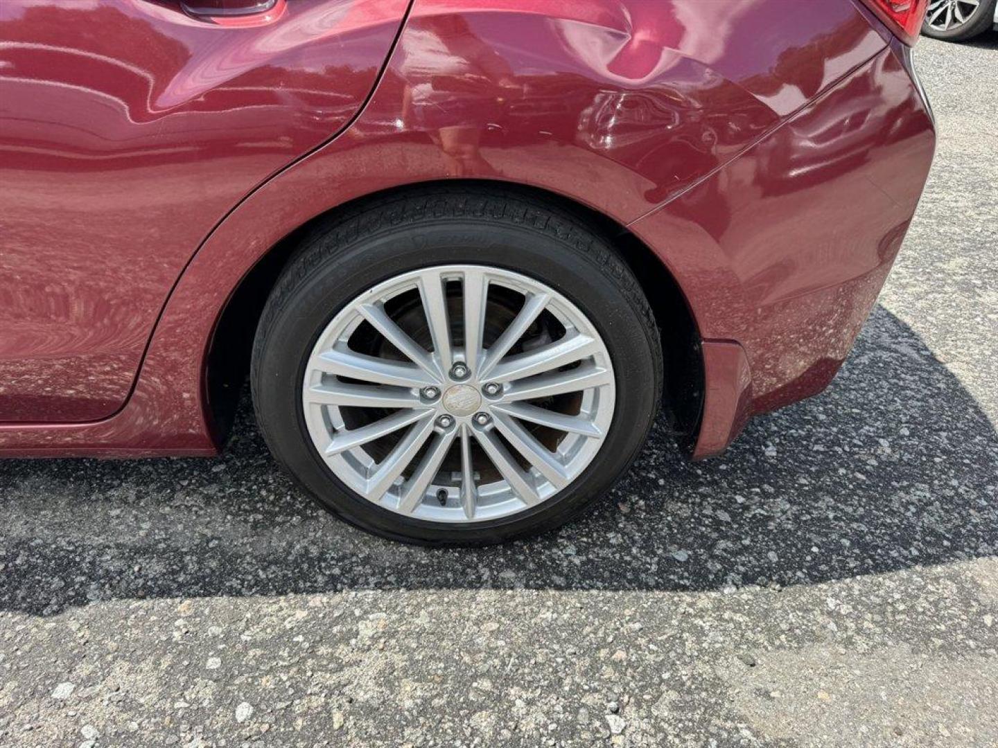 2014 Red /Black Subaru Impreza (JF1GPAD65E8) with an 2.0l H-4 Smpi Dohc 2.0l engine, Automatic transmission, located at 745 East Steele Rd., West Columbia, SC, 29170, (803) 755-9148, 33.927212, -81.148483 - Photo#30