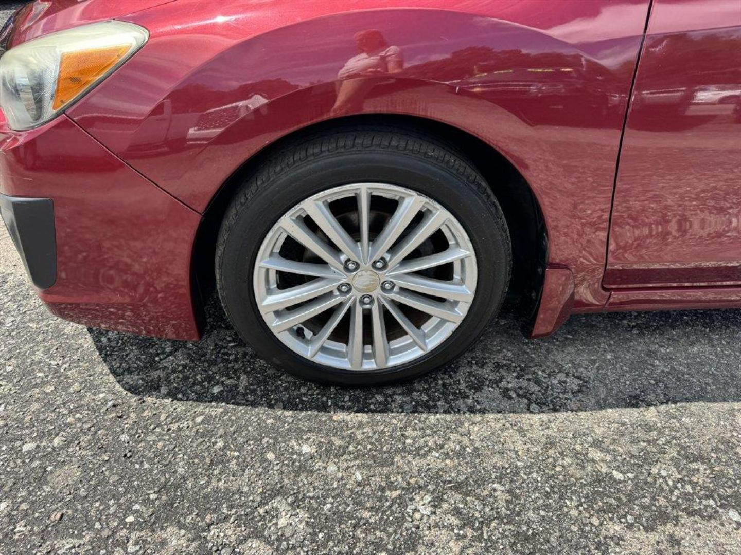 2014 Red /Black Subaru Impreza (JF1GPAD65E8) with an 2.0l H-4 Smpi Dohc 2.0l engine, Automatic transmission, located at 745 East Steele Rd., West Columbia, SC, 29170, (803) 755-9148, 33.927212, -81.148483 - Photo#31