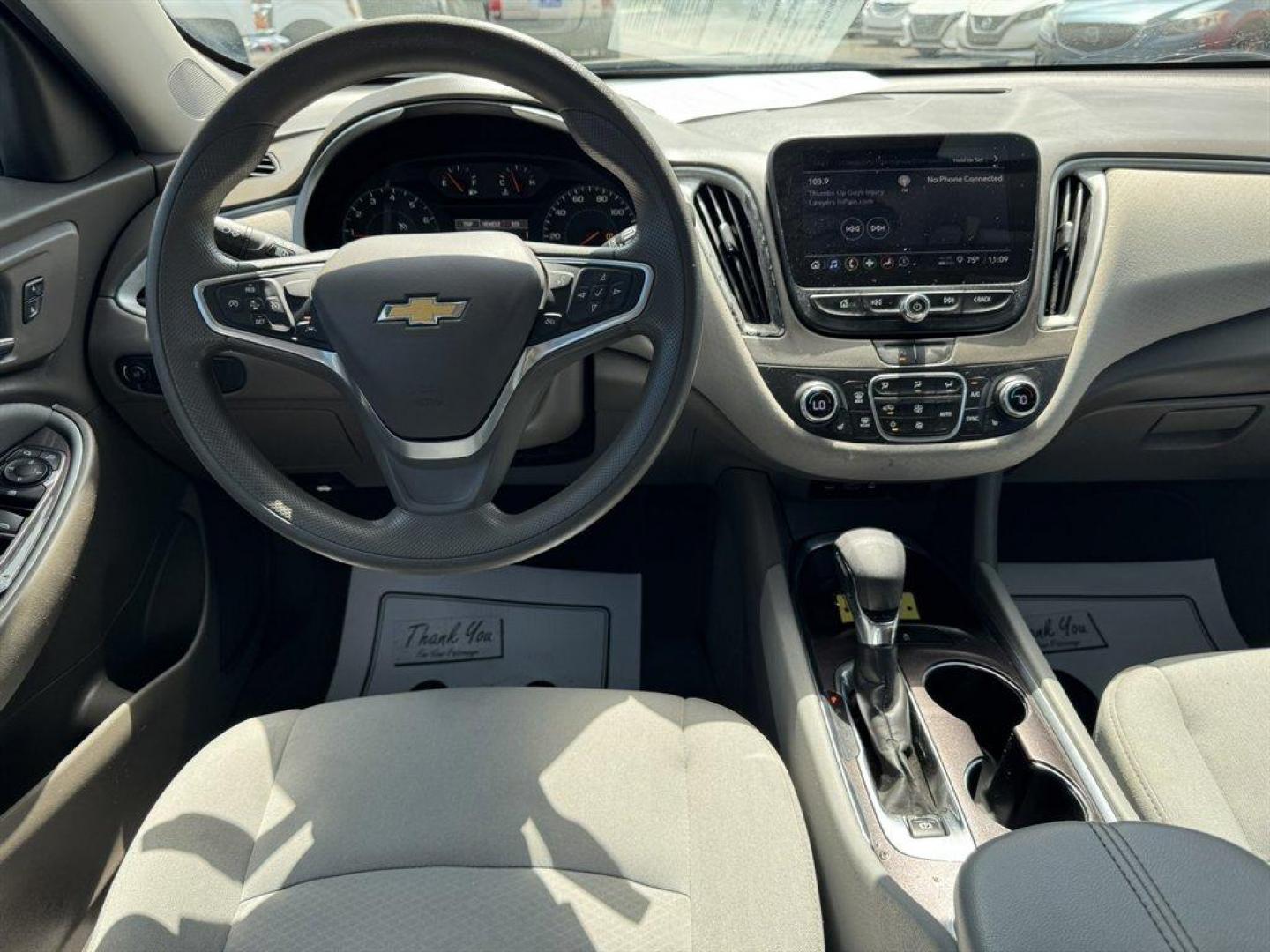 2023 White /Grey Chevrolet Malibu (1G1ZD5ST4PF) with an 1.5l I-4 DI Dohc T/C 1.5l engine, Automatic transmission, located at 745 East Steele Rd., West Columbia, SC, 29170, (803) 755-9148, 33.927212, -81.148483 - Photo#6