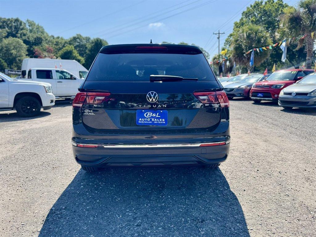 2023 Black /Black Volkswagen Tiguan (3VVRB7AX8PM) with an 2.0l I-4 DI Dohc T/C 2.0l engine, Automatic transmission, located at 745 East Steele Rd., West Columbia, SC, 29170, (803) 755-9148, 33.927212, -81.148483 - Photo#4