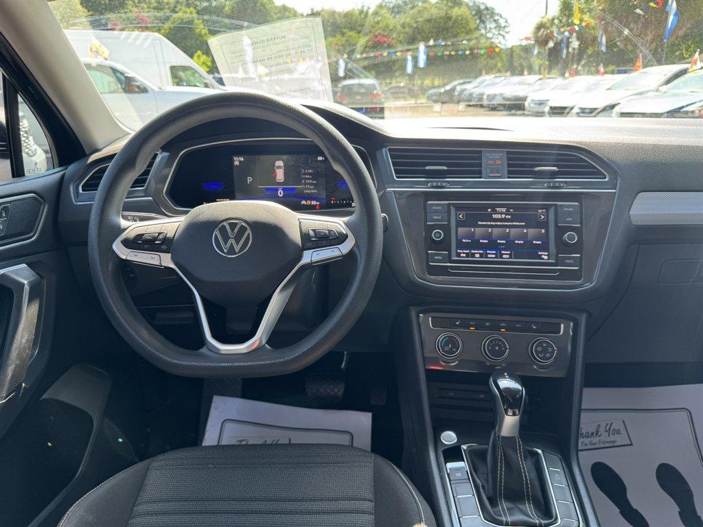 2023 Black /Black Volkswagen Tiguan (3VVRB7AX8PM) with an 2.0l I-4 DI Dohc T/C 2.0l engine, Automatic transmission, located at 745 East Steele Rd., West Columbia, SC, 29170, (803) 755-9148, 33.927212, -81.148483 - Photo#6