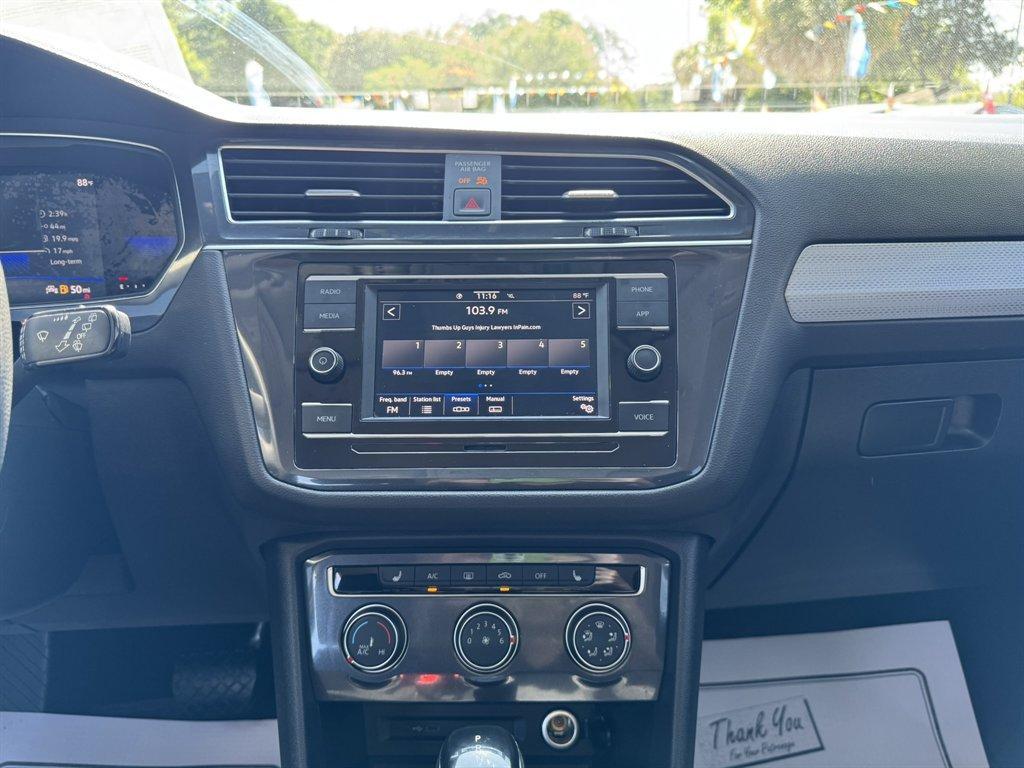 2023 Black /Black Volkswagen Tiguan (3VVRB7AX8PM) with an 2.0l I-4 DI Dohc T/C 2.0l engine, Automatic transmission, located at 745 East Steele Rd., West Columbia, SC, 29170, (803) 755-9148, 33.927212, -81.148483 - Photo#11