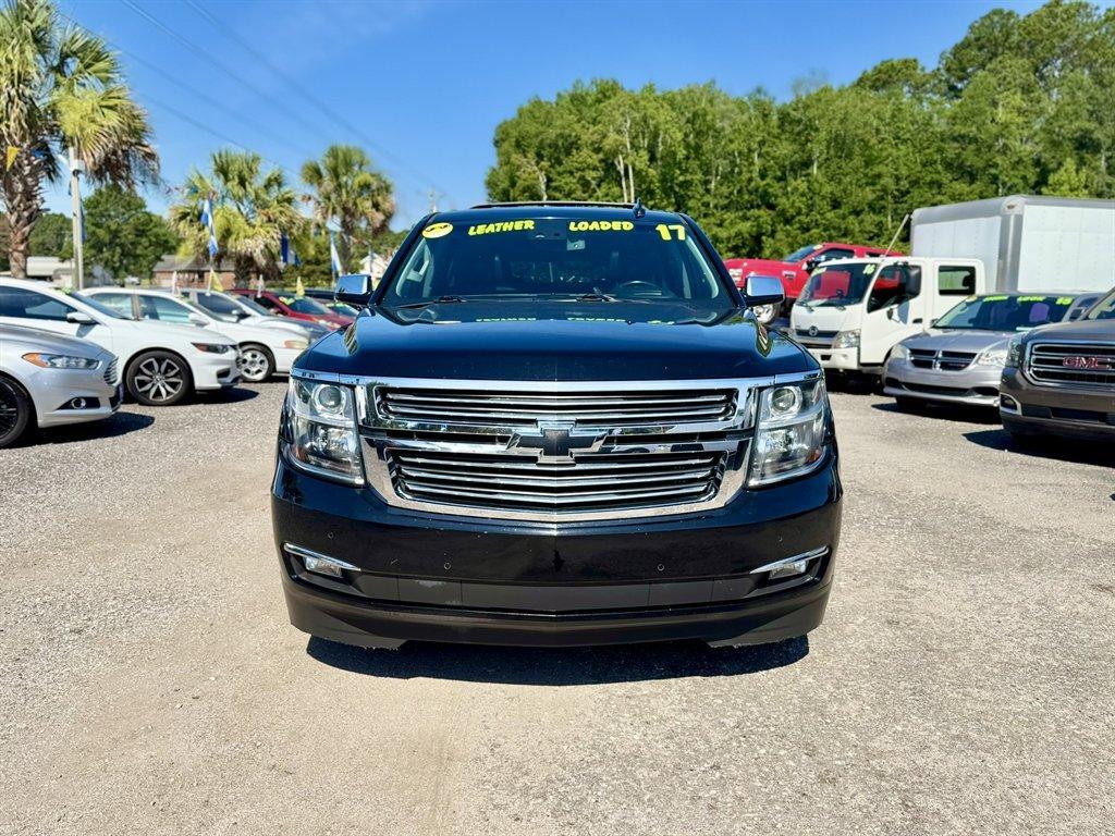 2017 Black /Black Chevrolet Suburban (1GNSKJKC6HR) with an 5.3l V8 DI VVT Flex 5.3l engine, Automatic transmission, located at 745 East Steele Rd., West Columbia, SC, 29170, (803) 755-9148, 33.927212, -81.148483 - Photo#1