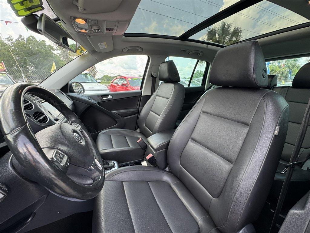2016 Blue /Black Volkswagen Tiguan (WVGAV7AX7GW) with an 2.0l I-4 DI Dohc T/C 2.0l engine, Automatic transmission, located at 745 East Steele Rd., West Columbia, SC, 29170, (803) 755-9148, 33.927212, -81.148483- Photo#21