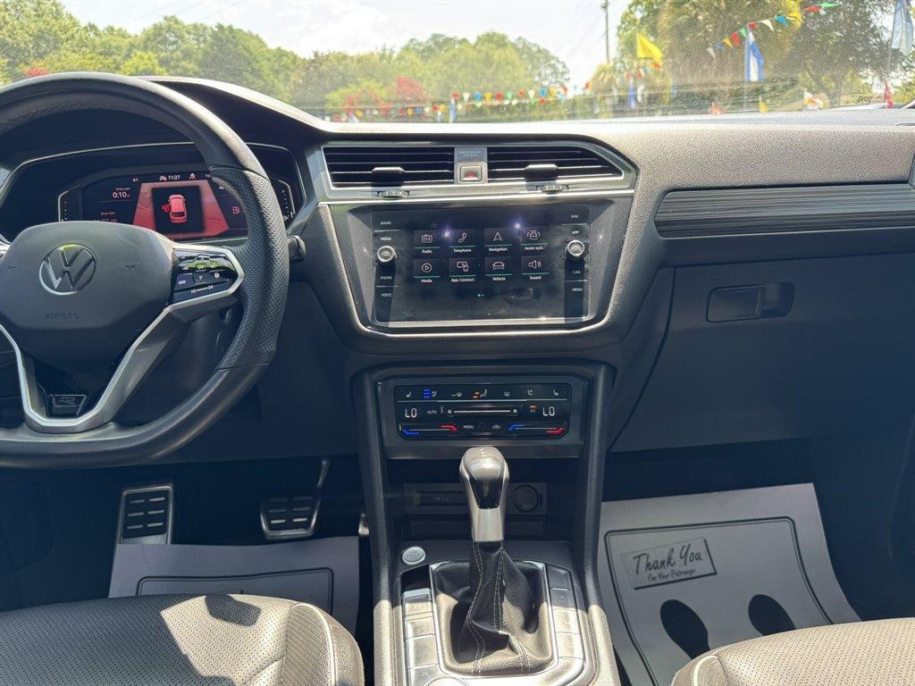 2022 Grey /Black Volkswagen Tiguan (3VV4B7AX9NM) with an 2.0l I-4 DI Dohc T/C 2.0l engine, Automatic transmission, located at 745 East Steele Rd., West Columbia, SC, 29170, (803) 755-9148, 33.927212, -81.148483- Photo#11